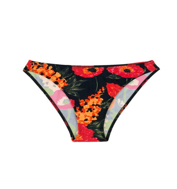 BLACK POPPY MODERATE CLASSIC Bikini Bottom - Image 2