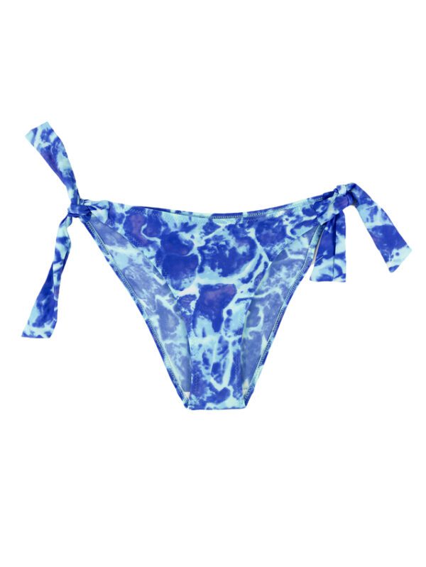 BLUE SEA LACE UP Bikini Bottom - Image 2