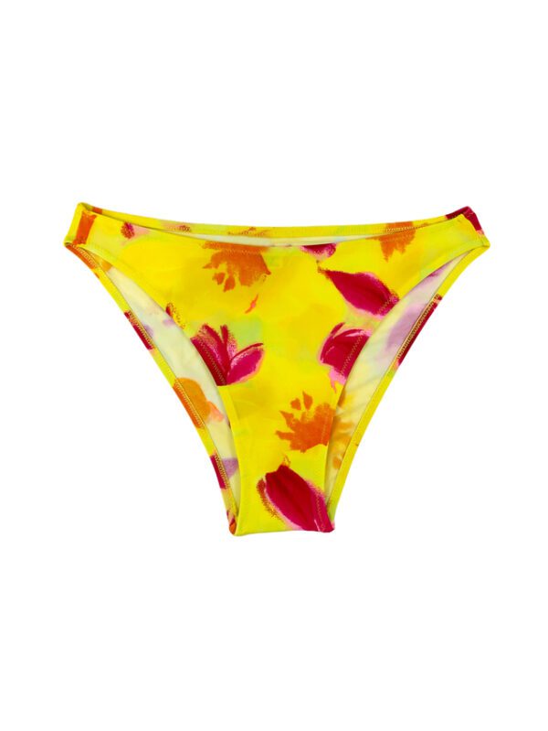 TROPICAL FLOWERS MODERATE CLASSIC Bikini Bottom - Image 2