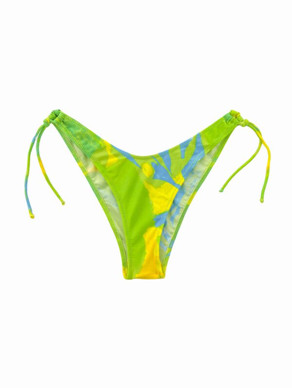 PASTEL YELLOW SMALL TIE SIDE Bikini Bottom - Image 2