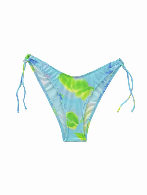 BLUE TROPIC SMALL TIE SIDE Bikini Bottom - Image 2