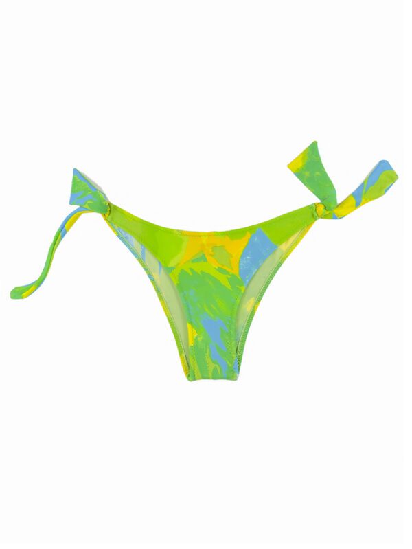 PASTEL YELLOW TIE BRAZILIAN Bikini Bottom - Image 2