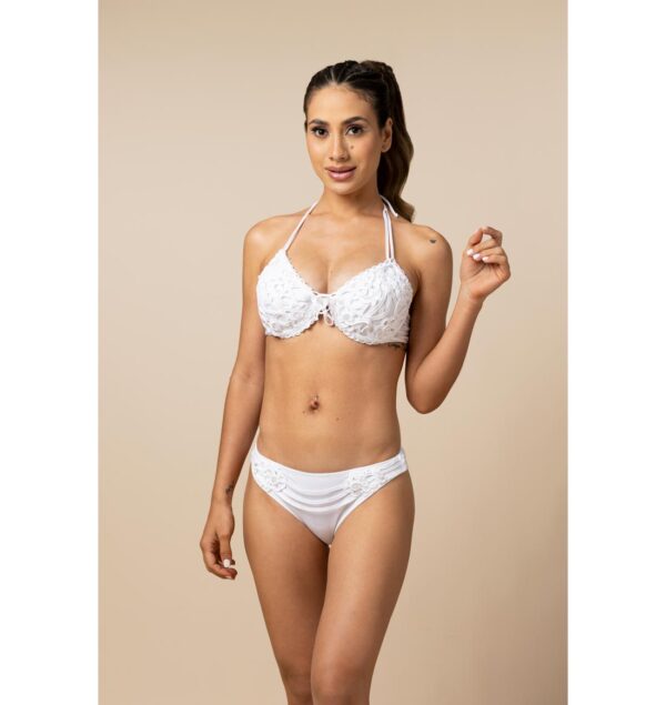 WHITE Moderate CLASSIC Bikini Bottom